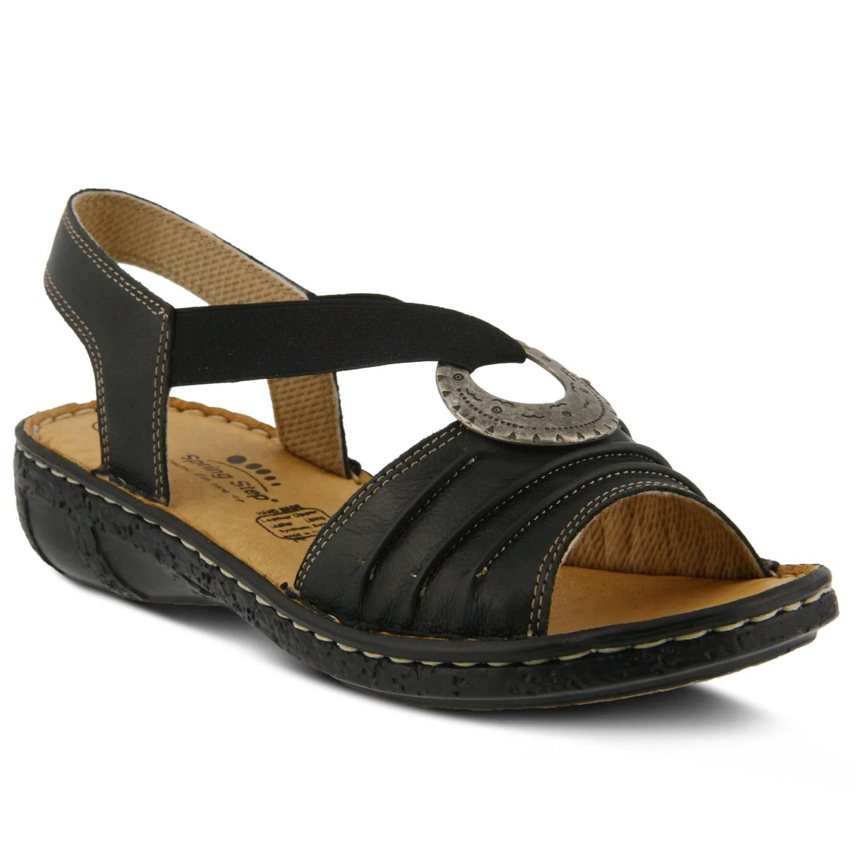 Spring Step, Karmel, Black