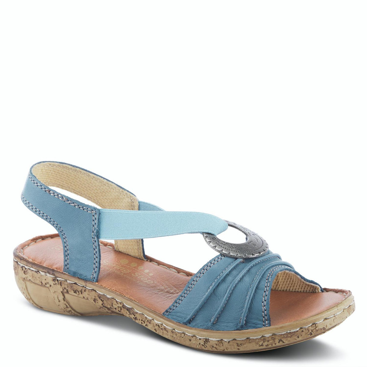 Spring Step, Karmel, Denim