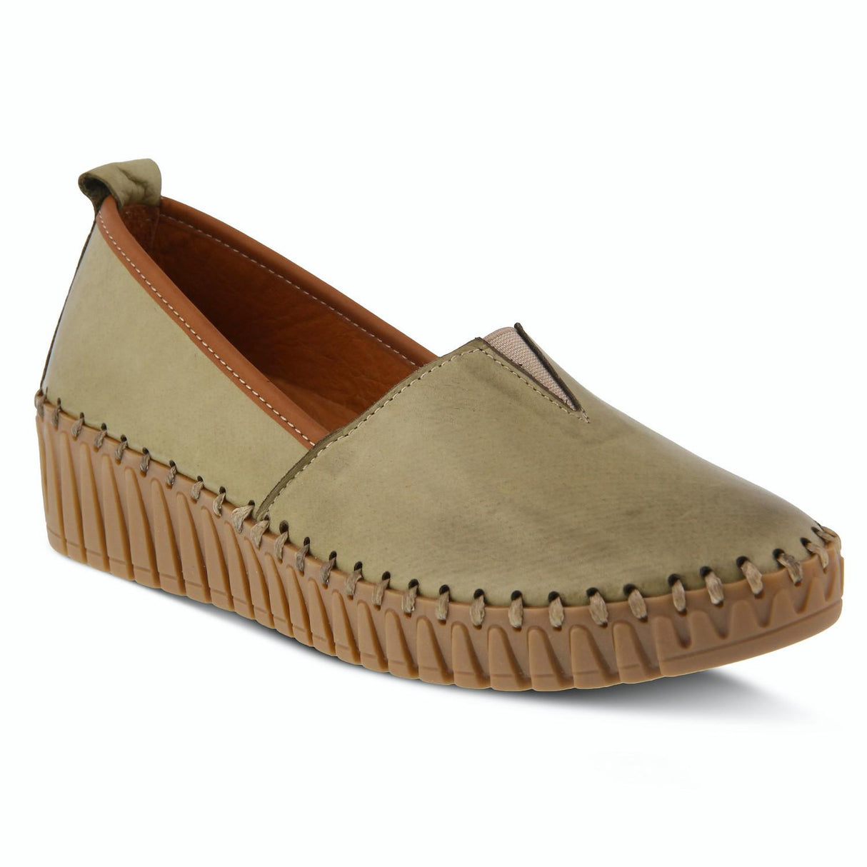 Spring Step, Tispea, Olive Green