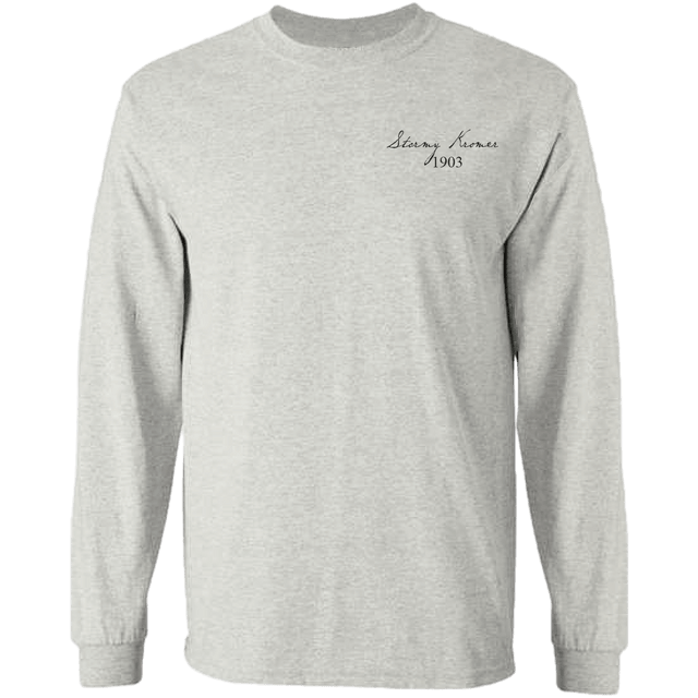 Stormy Kromer, Ls Branded T-ShirtSince 1903, 53100-250-0EN, Ash