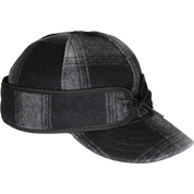 Stormy Kromer, Original Cap, 50010-90E, Gray/Black Plaid