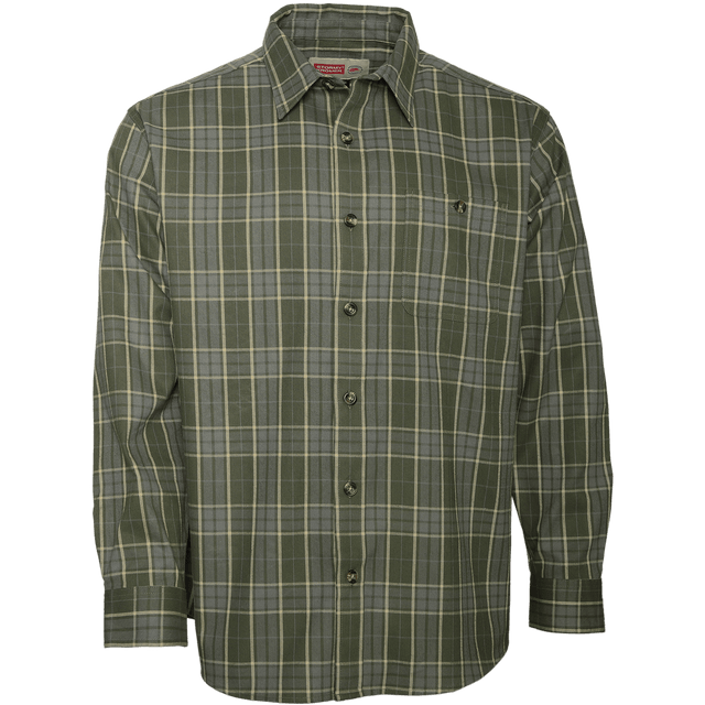 Stormy Kromer The Flannel Shirt, 52470-55Y, Rubbed Sage