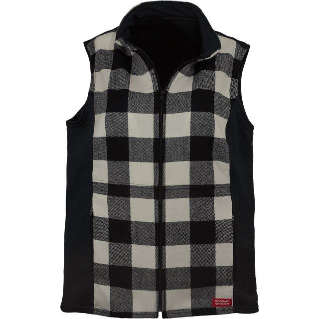 Stormy Kromer The Harvest Vest, 53450-018, White/Black Buffalo