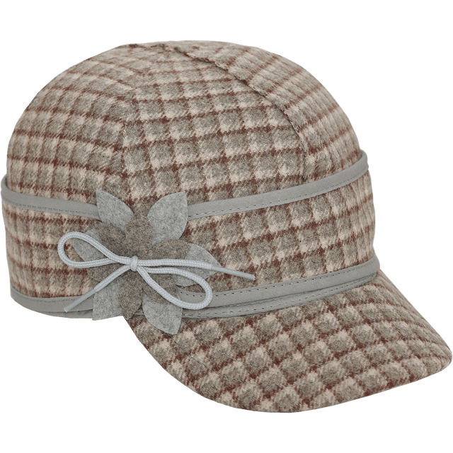 Stormy Kromer The Petal Pusher Cap, 50360-77S, Gull Plaid