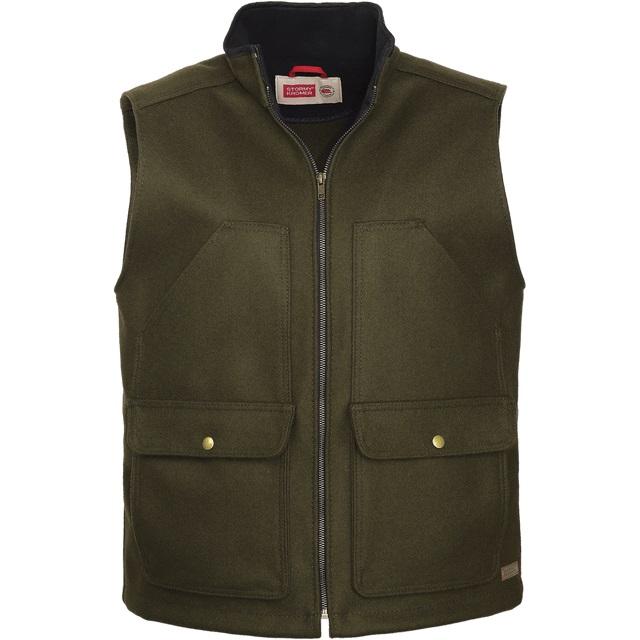 Stormy Kromer The Steelhead Wool Vest, 53420-415, Olive