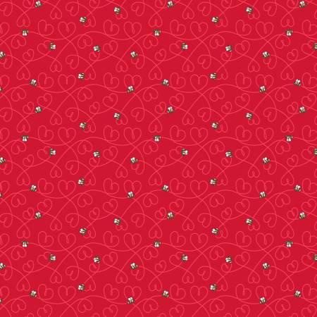 Studio E, Bear Hugs & Kisses, 9611S-88, Red,