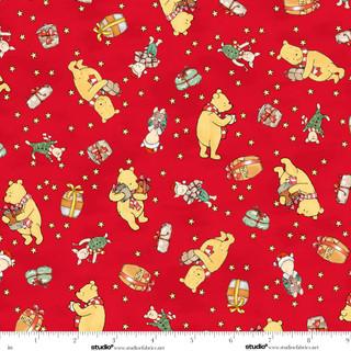 Studio E Christmas At Pooh, 9101S-88, Red,