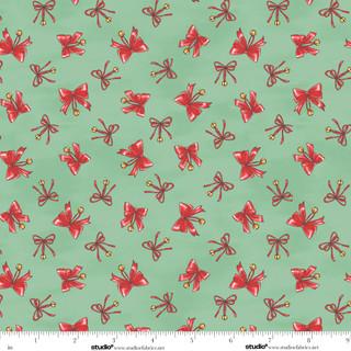 Studio E Christmas At Pooh, 9109S-68, Light Green,