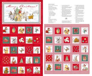 Studio E Christmas At Pooh, 9113S-88, Red,
