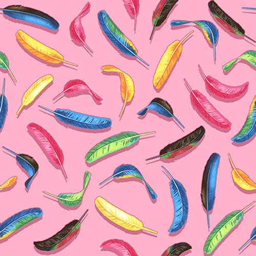 Studio E Tropical Bird Bath, 7612-22, Pink, Beth Reed