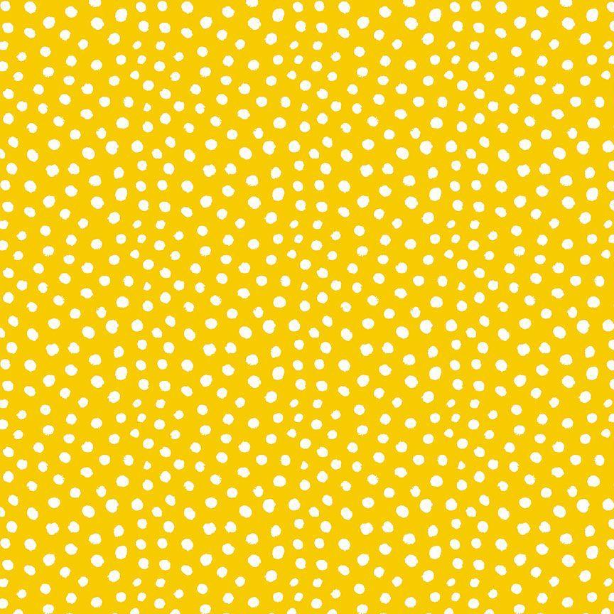 Timeless Treasures Advicefrom A Sflower, DOT-CD2928-YELLOW, Yellow,