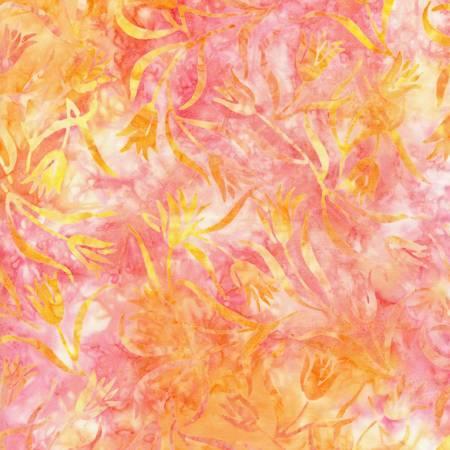 Timeless Treasures, Flutter, TONGA-B1756-CORAL, Coral