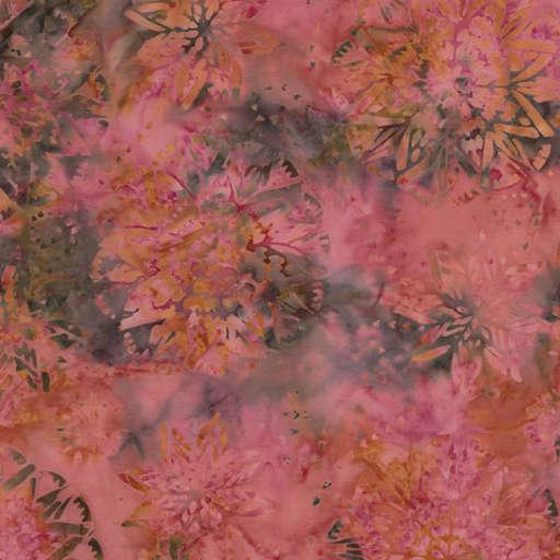 Timeless Treasures Mandarin Grove, TONGA-B6168-CORAL, Coral