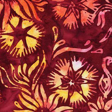Timeless Treasures Maple Leaf, TONGA-B8163, Cherry