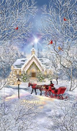 Timeless Treasures, Winter Prayer, PANELDG-CD2016-SNOW, Panel