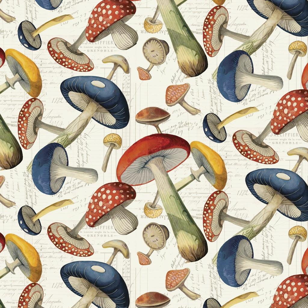 White Owl Textiles Beneath The Canopy, W150-015-157, Multi,
