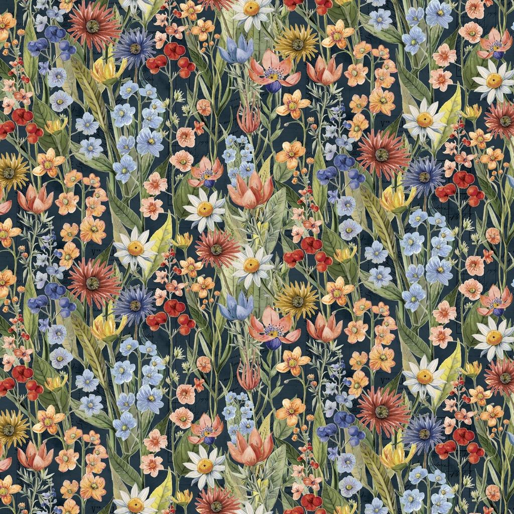 White Owl Textiles Beneath The Canopy, W150-016-775, Multi,