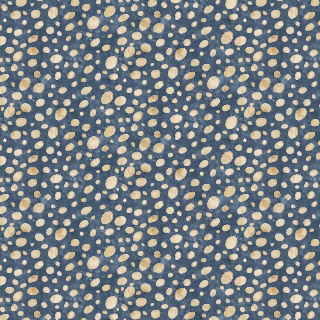 White Owl Textiles Beneath The Canopy, W150-021-711, Denim,