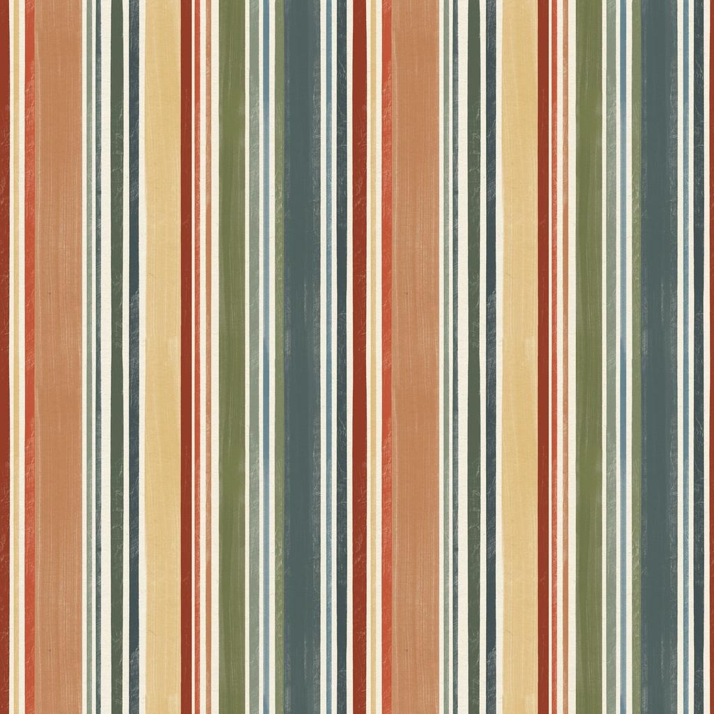 White Owl Textiles Paddle & Pine, W135-029-523, Multi,