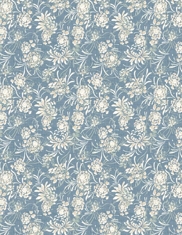 Wilmington, Kaye England, Sapphire Blossoms, 1803-98667-417, Denim