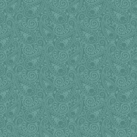 Wilmington Prints, Angela Nickeas, Juliette, 3064-29205-474, Teal