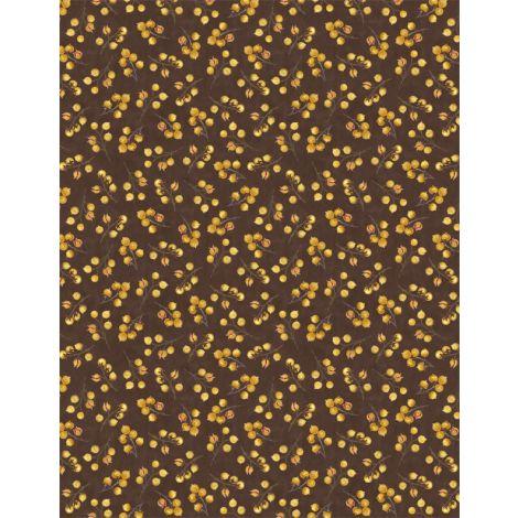 Wilmington Prints® Chickadee Charm, 3017-27730-252, Brown,