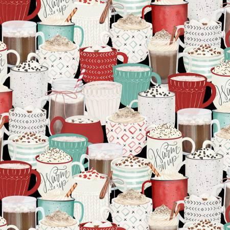 Wilmington Prints, Danielle Leone, Cocoa Sweet, 3017-27672-917, Multh