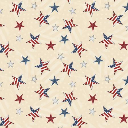 Wilmington Prints, Jungle Design Inc., Hearts Anthem, 1031-84476-243, Beige