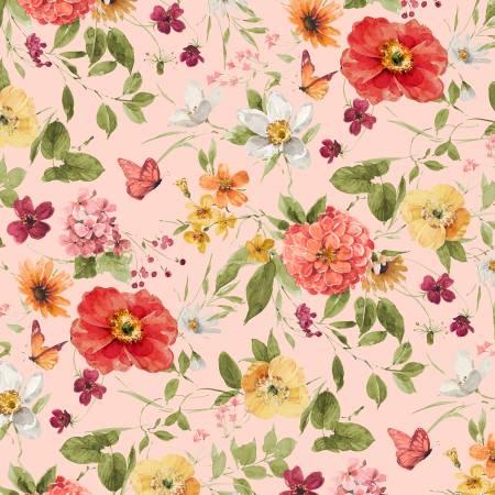 Wilmington Prints, Lisa Audit, Blessed by Nature, 3041-17810-873, Peach