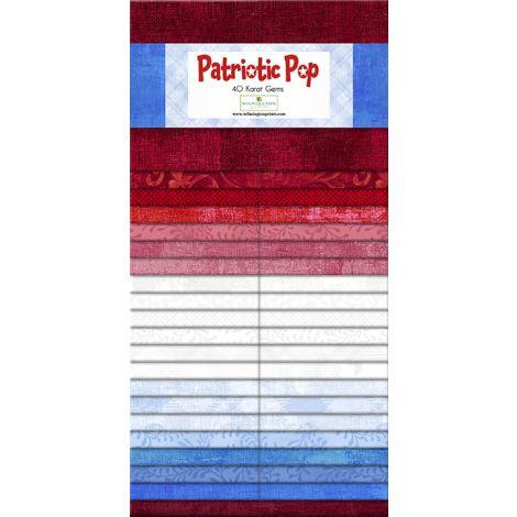 Wilmington Prints®, Patriotic Pop, 842-174-842, RED/White/Blue,
