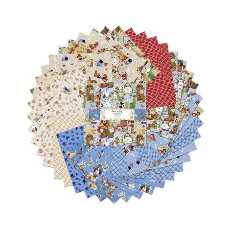 Wilmington Prints® Paws At Play, 518-891-518, 10 Karat Crystals,