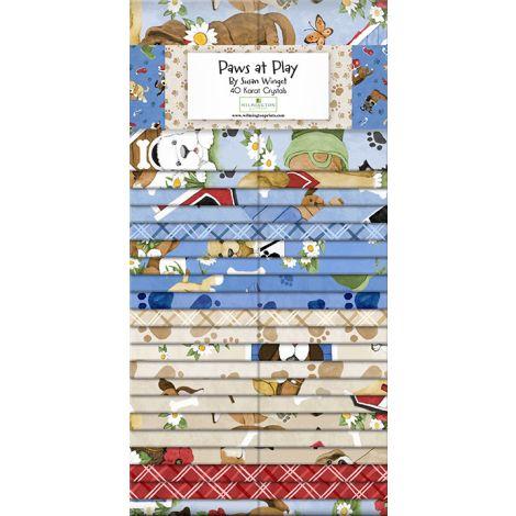 Wilmington Prints® Paws At Play, 840-891-840, 40 Karat Crystals,