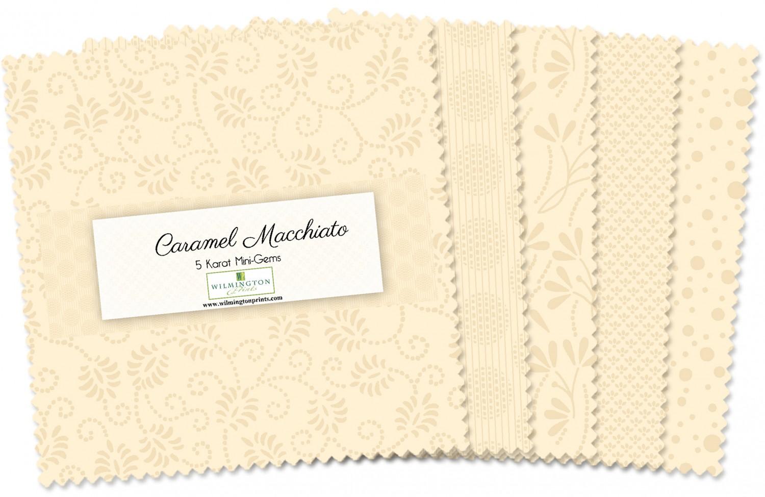 Wilmington Prints® Pre-Cuts, Caramel Macchiato, 5" Squares, 505-38-505