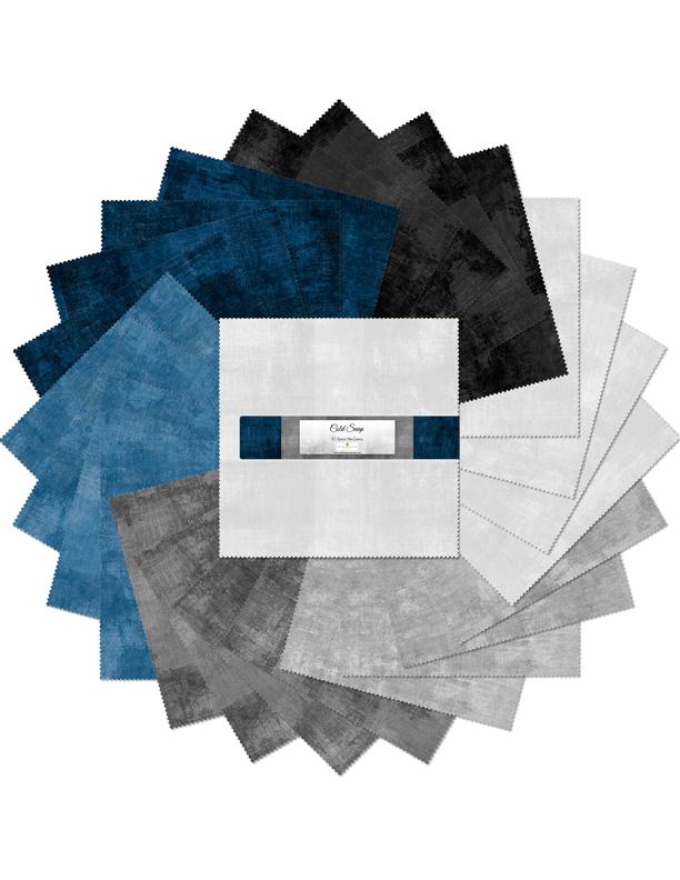 Wilmington Prints® Pre-Cuts, Cold Snap, 10" Squares, 510-43-510
