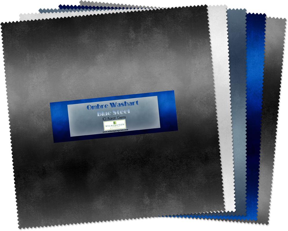 Wilmington Prints® Pre-Cuts, Essn Ombre, 10" Squares, 512-37-512