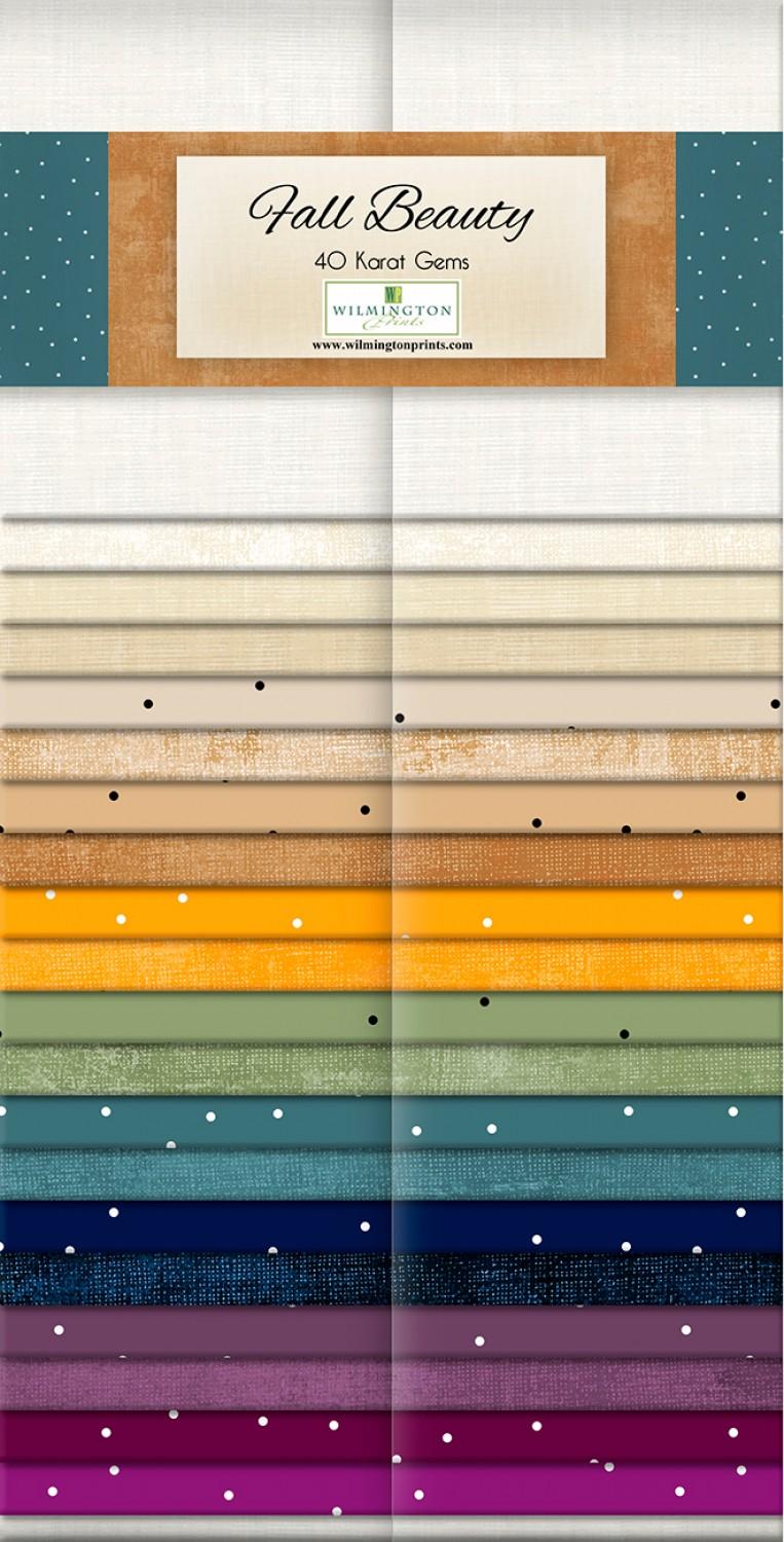 Wilmington Prints® Pre-Cuts, Fall Beauty, 2 ½” Strip Set Packs, 842-64-842