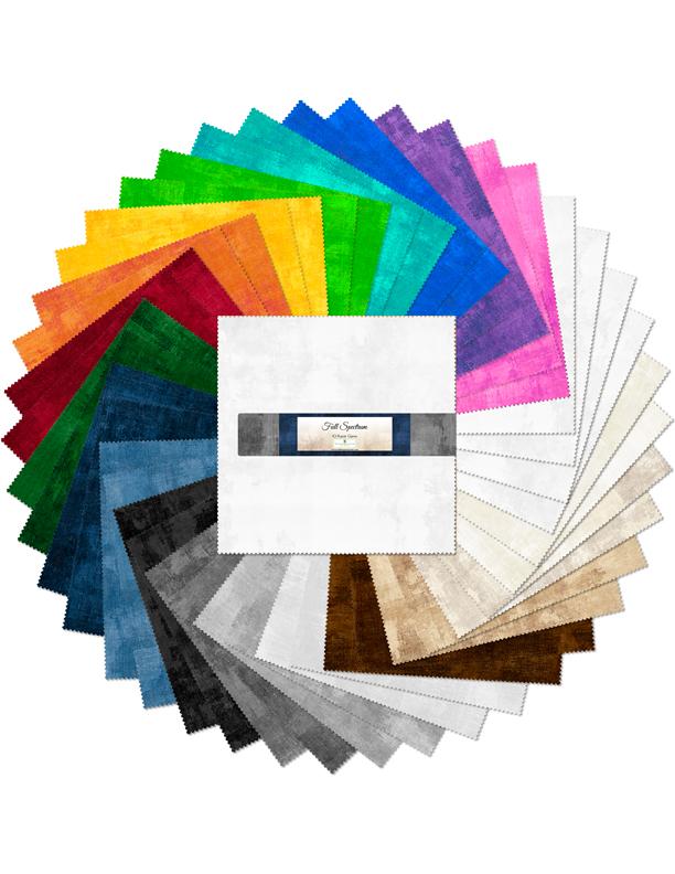 Wilmington Prints® Pre-Cuts, Full Spectrum, 10" Squares, 512-45-512
