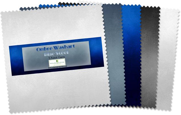 Wilmington Prints® Pre-Cuts, Ombre Washart, 5" Squares, 507-35-507