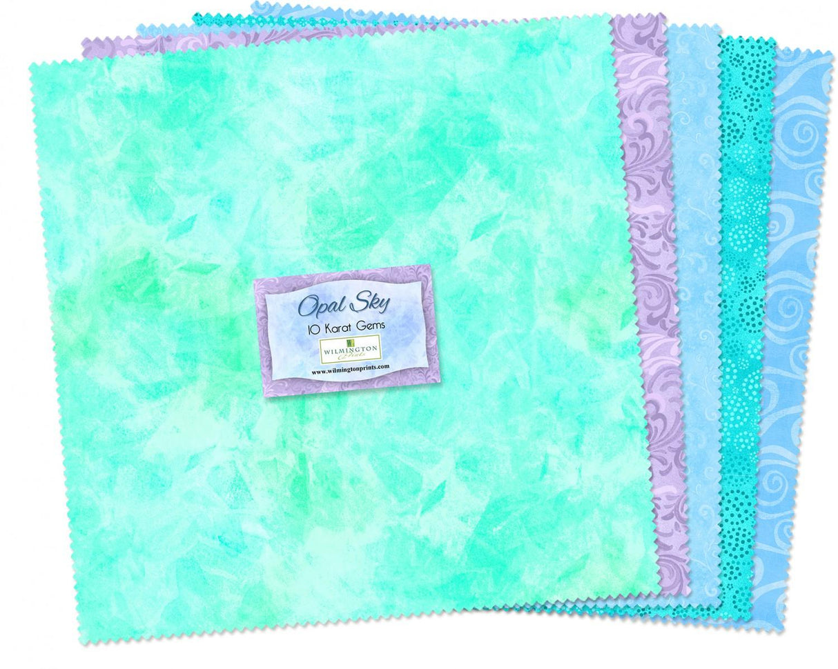 Wilmington Prints® Pre-Cuts, Opal Sky, 10" Squares, 512-29-512