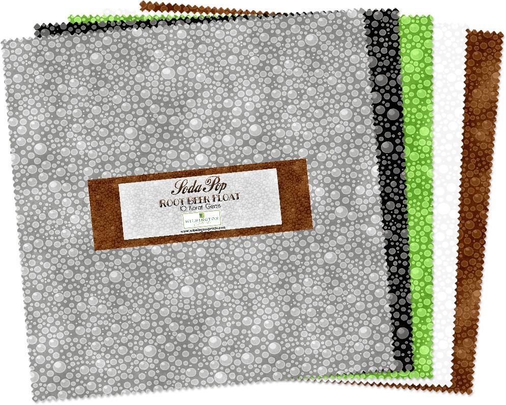Wilmington Prints® Pre-Cuts, Soda Pop, 10" Squares, 512-41-512