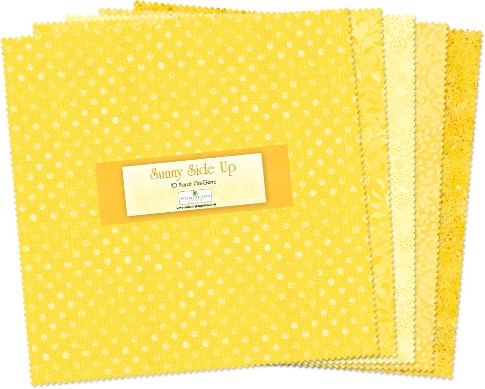 Wilmington Prints® Pre-Cuts, Sunny Side Up, 10" Squares, 510-6-510