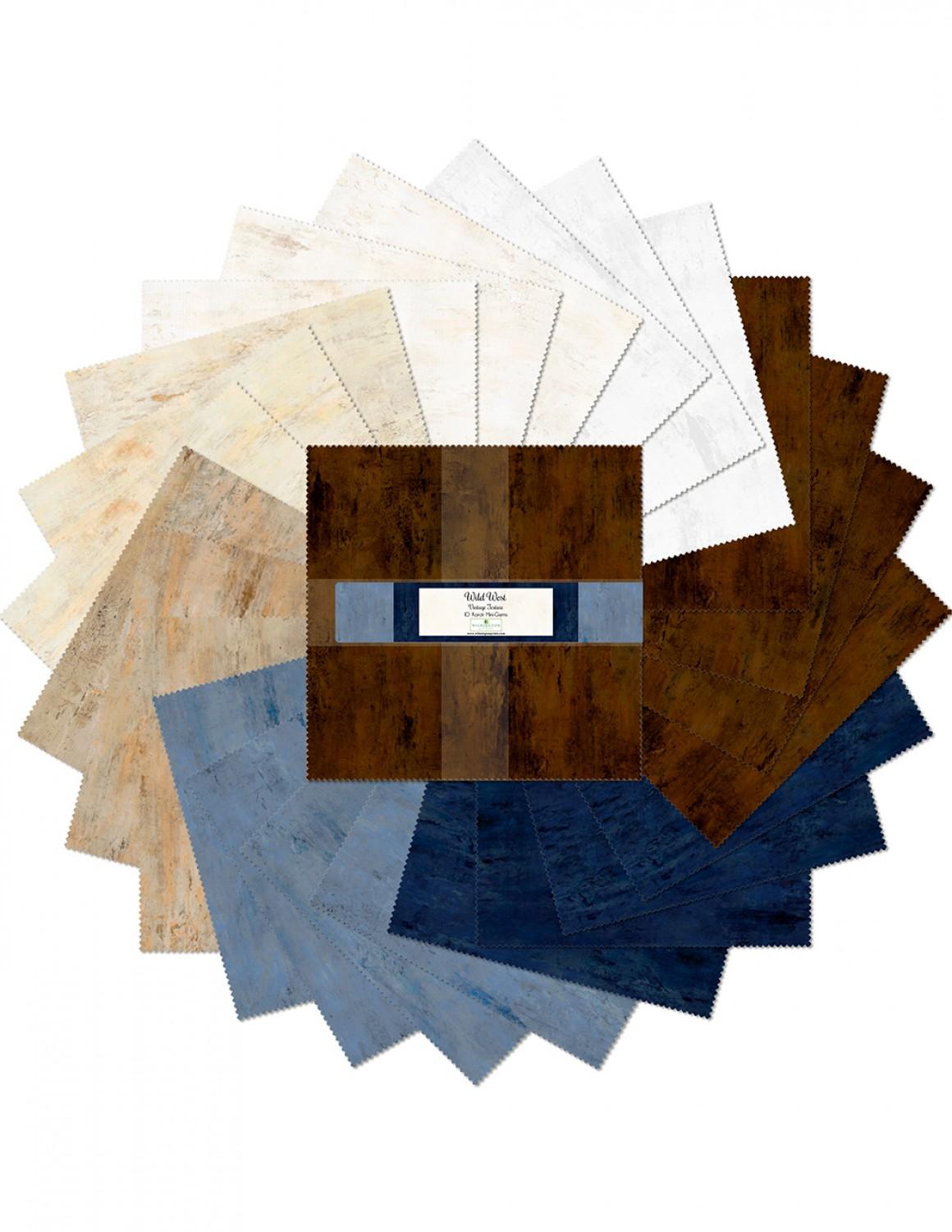 Wilmington Prints® Pre-Cuts, Wild West, 10" Squares, 510-69-510