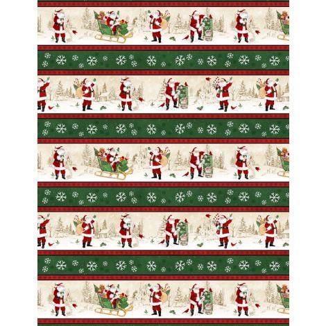 Wilmington Prints® The Jolly North, 3036-18060-273, Multi,