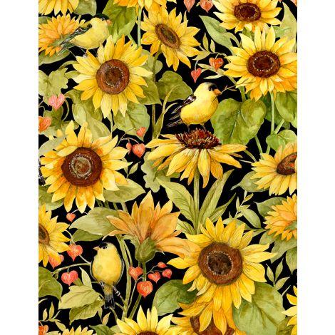 Wilmington Sunflower Splendor, 3023 83327 957, Black,
