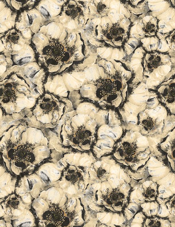 Wilmington, Susan Winget, Harlequin Poppies, 3023-39629-915, Cream