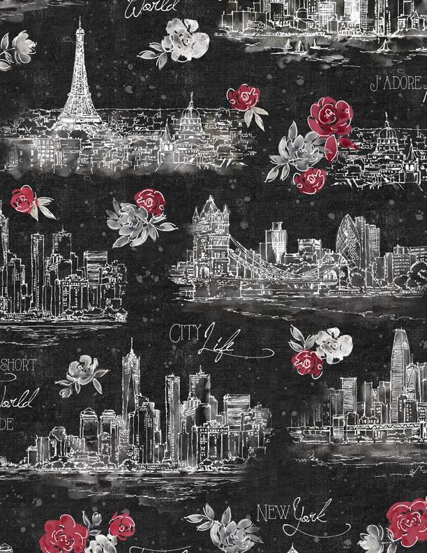 Wilmington, Wilmington, Travel the World, 3036-18053-913, Black