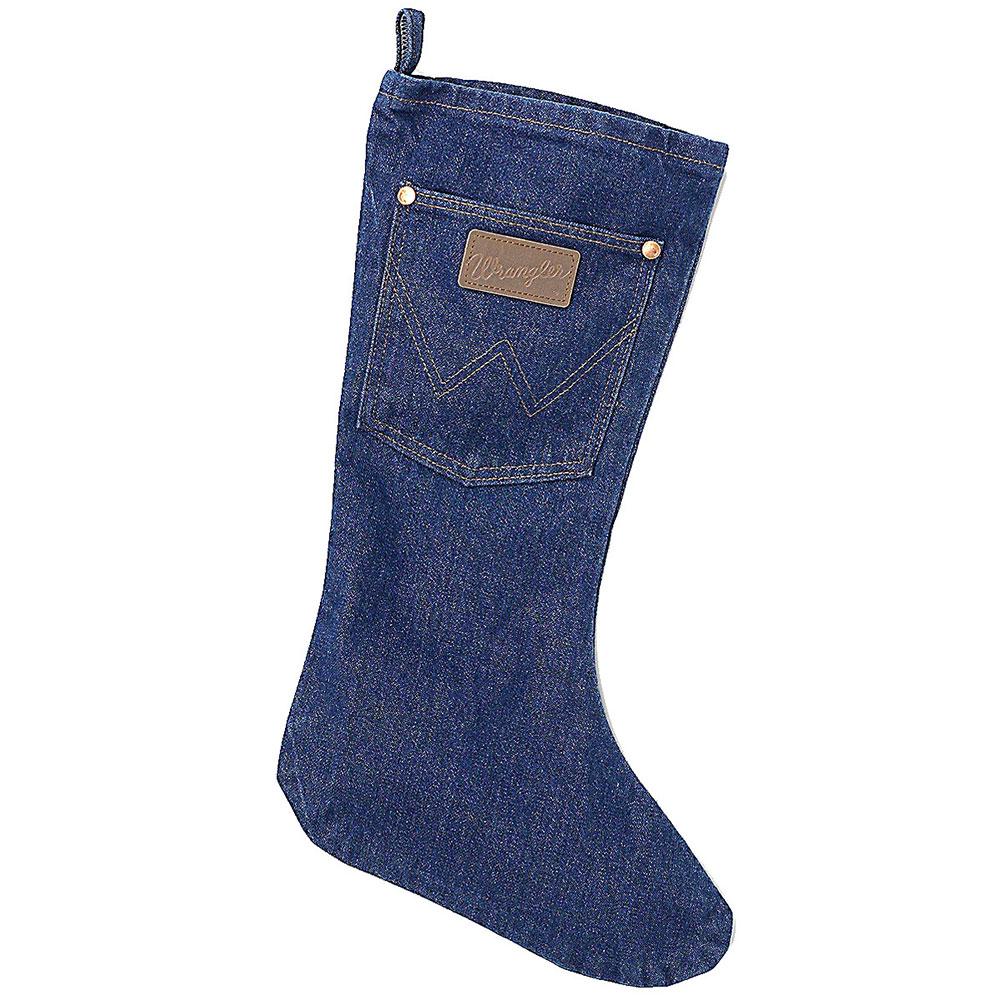 Wrangler Denim Christmas Stocking, 1WRCHST