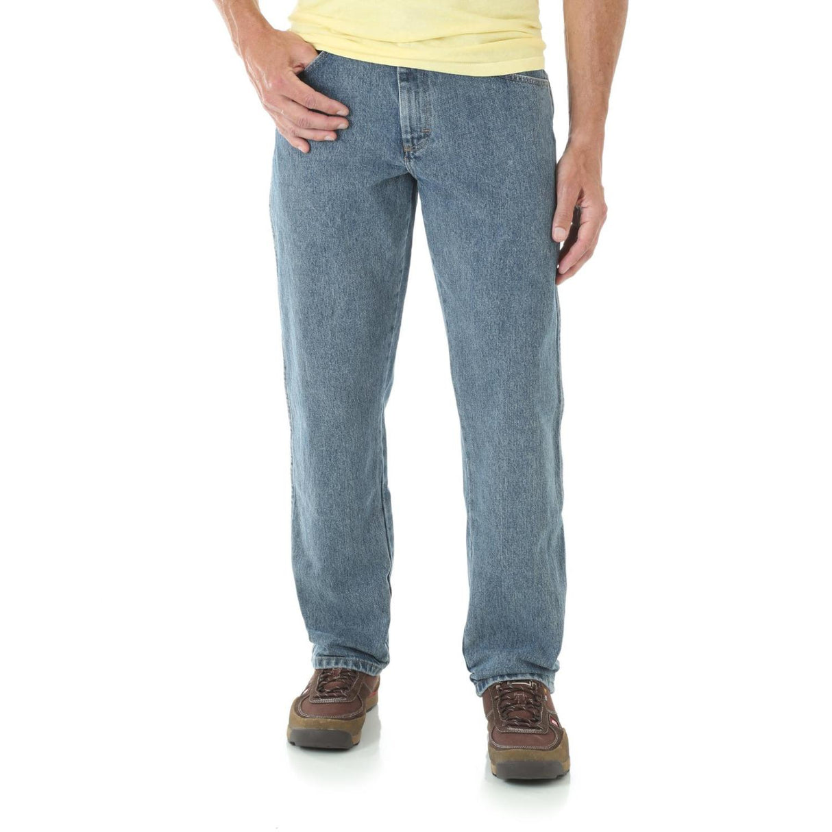 Wrangler, Wrangler Rugged Wear® Relaxed Fit Jean, 1035001GI, Grey Indigo