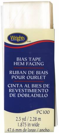 Wright Co Hem Facing Bias Tape Oyster