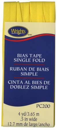 Wright Co Single Fold Bias Tape Canary